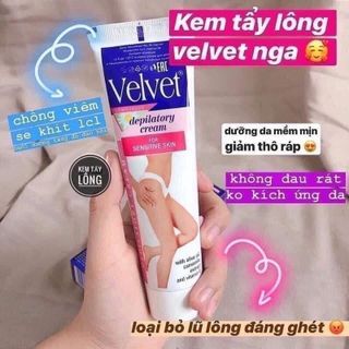 Kem Tẩy Lông Velvet Nga 100ml