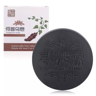 Xà Bông Gội Đầu Đen Tóc chất liệu Hà Thủ Ô 100g