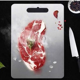 THỚT SU INOX 304 KHÁNG KHUẨN 35X25CM