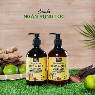 Dầu gội thảo dược NamNung Bồ kết, Hà thủ ô 500ML