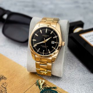Đồng hồ nam Oshrzo 6378g mặt tròn nam tính đeo tay chính hãng thời trang