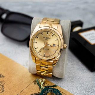 Đồng hồ nam Oshrzo 6378g mặt tròn nam tính đeo tay chính hãng thời trang