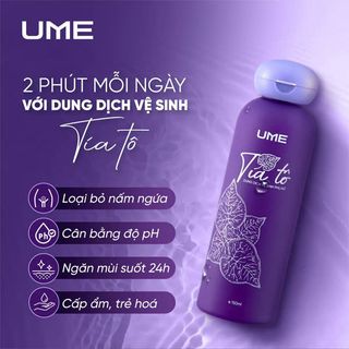 Dung Dịch Vệ Sinh Phụ Nữ Tía Tô UME 150ml