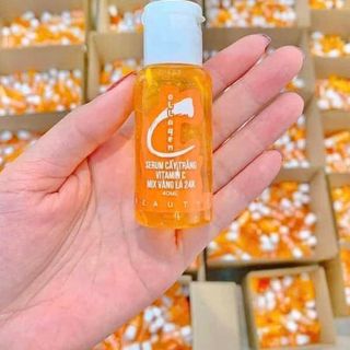 Serum cấy trắng vitamin C mix vàng lá 24k
