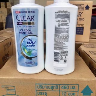Dầu Gội Clear Bạc Hà Thái Lan 480ml
