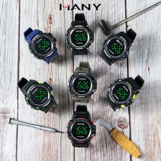Đồng hồ điện tử thể thao cho nam Itaitek 872 - Đồng hồ Led nam năng động chống thấm nước MANY
