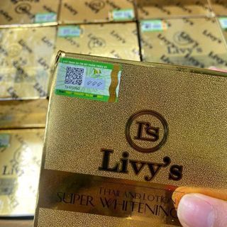 Kem body livy vàng