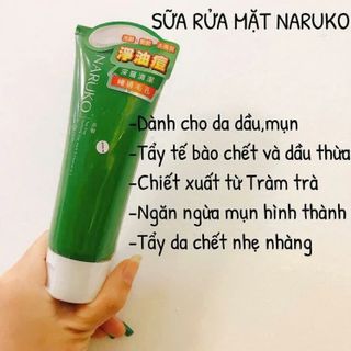 Sữa Rửa Mặt Naruko Dạng Bùn Tràm Trà 120Ml