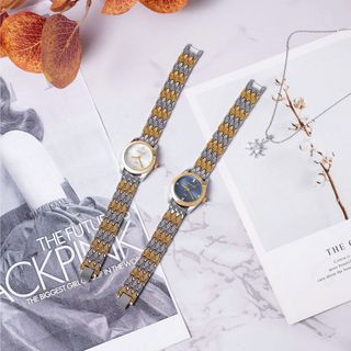 Đồng hồ nữ dây inox Bonaier 298 mặt tròn chính hãng đeo tay thời trang