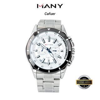 Đồng Hồ Nam Cafuer 289 Mặt Đồng Hồ Đen Huyền Mạnh Mẽ