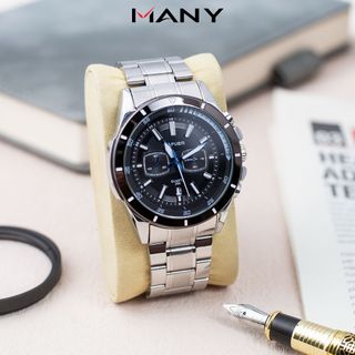 Đồng Hồ Nam Cafuer 289 Mặt Đồng Hồ Đen Huyền Mạnh Mẽ