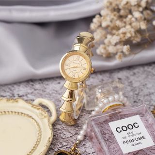 Đồng hồ nữ dây inox Bonaier 741 mặt tròn chính hãng đeo tay thời trang