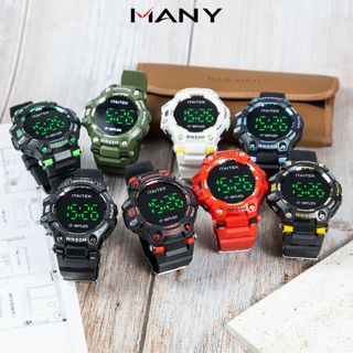 Đồng hồ điện tử thể thao cho nam Itaitek 897 - Đồng hồ Led nam năng động chống thấm nước MANY