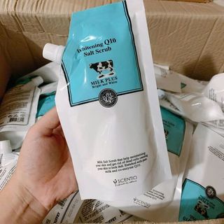 Muối Tắm Tẩy Tế Bào Chết Milk Plus Q10 350g