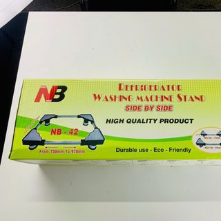 Chân Đỡ Máy Giặt, Tủ Lạnh Cỡ Đại inox NB – 42 (750mm – 970mm)