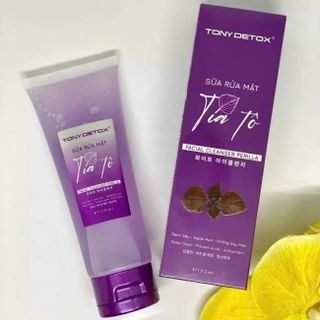 Sữa rửa mặt tía tô sạch sâu