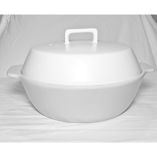 Nồi hấp đất nắp sứ 22 cm Dong hwa  HÀN QUỐC  PT3.225