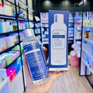 Nước hoa hồng không mùi Klairs (180ml)