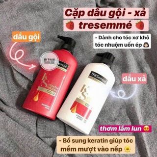 Cặp dầu gội, dầu xả Tresemme 450ml