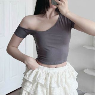 A131 Croptop tay con siêu cưng