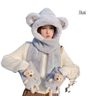 Mũ lông 2in 1