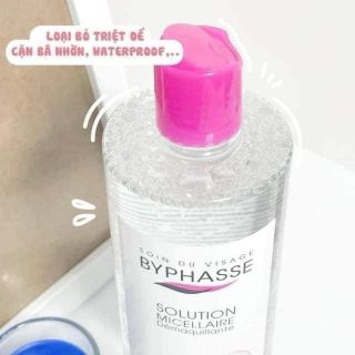 Nước tẩy trang Byphasse Solution Micerallaire Face 500ml