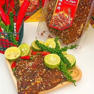 Khô Bò Cay Tứ Xuyên (Thùng 50 Hộp)