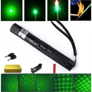 ĐÈN LASER BÚT 303 TIA XANH ĐỎ CỰC SÁNG CÔNG SUẤT LỚN CHIẾU XA 3KM TẶNG KÈM PIN SẠC BAO GỒM BỘ SẠC GD210 - LADY'S PASSION