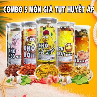 Combo ăn vặt 3 - 5 món siêu tiết kiệm