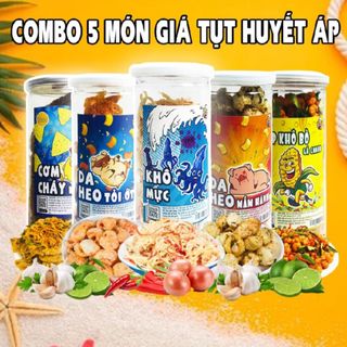 Combo ăn vặt 3 - 5 món siêu tiết kiệm