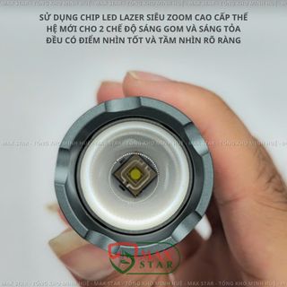 ĐÈN PIN CẦM TAY MINI SIÊU SÁNG RAYBOW 1120 VỎ NHÔM CHỐNG NƯỚC CHIP LED LAZER SIÊU SÁNG 10W GD208 - LADY'S PASSION