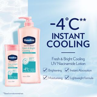 Sữa Dưỡng Thể Vaseline Dịu Mát Trắng Da 350m