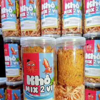 Mix 2 loại Mực sợi - Mực cán 300G