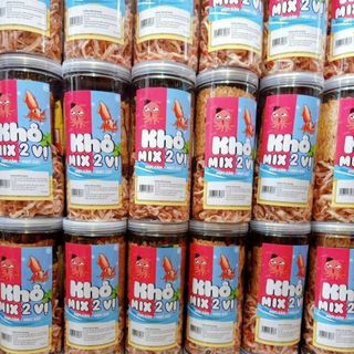 Mix 2 loại Mực sợi - Mực cán 300G