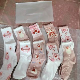 Tất gấu dâu