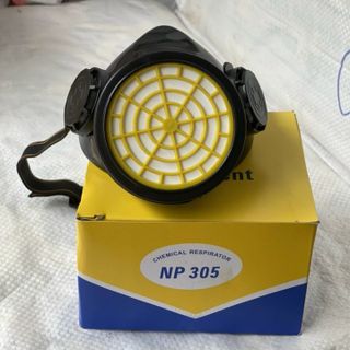 Mặt nạ phòng độc, Lọc độc NP305, Phin lọc RC 203, Mặt nạ dung cho phun sơn , Phun PU, Phòng hóa chất , khói bụi