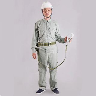 DÂY AN TOÀN BẢO HỘ LAO ĐỘNG A4 XANH MÓC TO, ĐAI ĐEO BẢO HỘ LÀM VIỆC TRÊN CAO