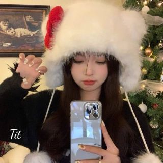 Mũ lông xù siêu đẹp