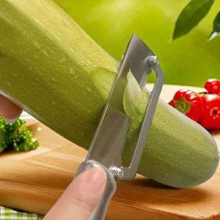 Dao Gọt Vỏ Hoa Quả Trái Cây Bằng Inox Cao Cấp Dao Bào Rau Củ Tay Cầm Công Thái Học