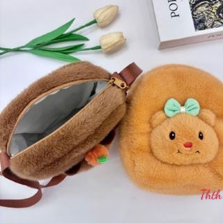 Túi lông hình mặt chuột