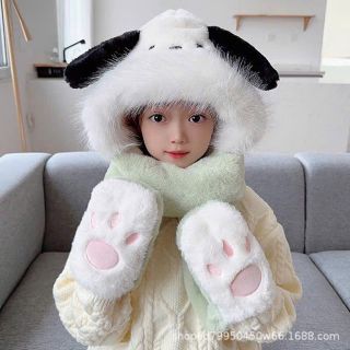 Mũ lông 2 in 1
