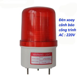 ĐÈN QUAY CẢNH BÁO GIAO THÔNG CÔNG TRÌNH LED 220V KHÔNG CÒI , BÁO HIỆU , PHÂN LUỒNG GIAO THÔNG