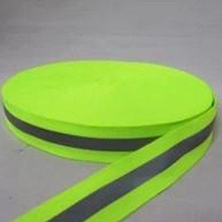 Dây vải phản quang 3M bản rộng 5cm , dài 100m/ 1 cuộn , Dây cảnh báo an toàn phản quang 3M