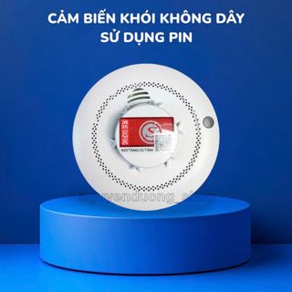 CHUÔNG BÁO KHÓI BÁO CHÁY KHÔNG DÂY, CẢM BIẾN KHÓI, BÁO CHÁY, BÁO ĐỘNG ÂM THANH VÀ ÁNH SÁNG, PCCC