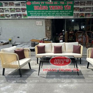 Sofa nhà hàng khách sạn cao cấp ngoài trời