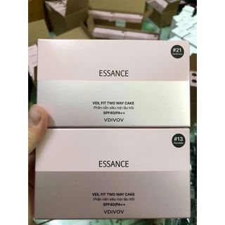PHẤN NỀN SIÊU MỊN LÂU TRÔI ESSANCEe VEIL FIT TWO WAY CAKE SPF40/PA++ 7G
