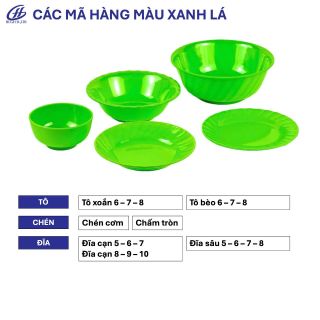 Tô chén dĩa melamine