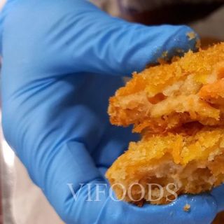 NHÂN BÁNH BURGER TÔM & CÁ HỒI