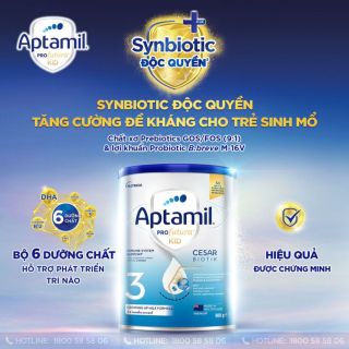 SỮA BỘT APTAMIL PROFUTURA KID CESARBIOTIK NEW ZEALAND HỘP THIẾC SỐ 3 (800G) CHO BÉ TỪ 24 THÁNG TUỔI