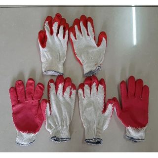 Găng tay sơn đỏ, Găng tay len, Găng tay sơi, Găng tay làm vườn, Găng bảo hộ lao động